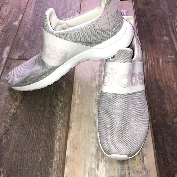 adidas Shoes - Worn twice!!! Adidas light grey/lavender shoes
